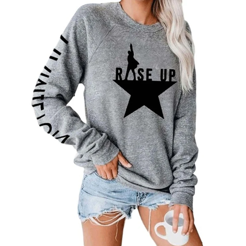 Fashion Loose Tops Tees Female Tshirts Pullovers Women Star Printed T Shirt Autumn Casual O Neck Long Sleeve Tee Shirts
Fashion Loose Tops Tees Female Tshirts Pullovers Women Star Printed T Shirt Autumn Casual O Neck Long Sleeve Tee Shirts