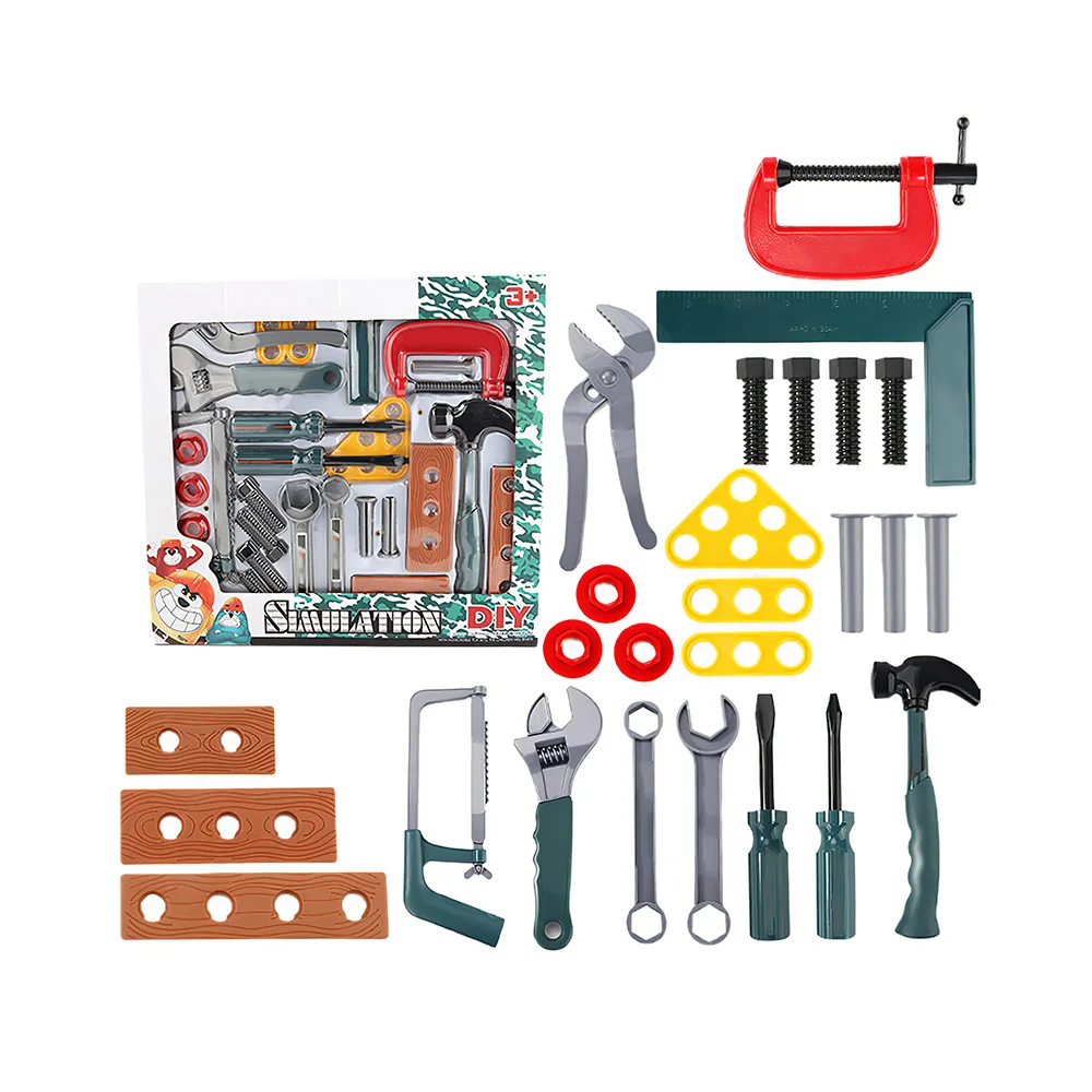 Kid Simulation Repair Tool Set Suitcase Pretend Play Screwdriver Disassembly Game Montessori Educational Maintenance Toolbox Toy
Kid Simulation Repair Tool Set Suitcase Pretend Play Screwdriver Disassembly Game Montessori Educational Maintenance Toolbox Toy