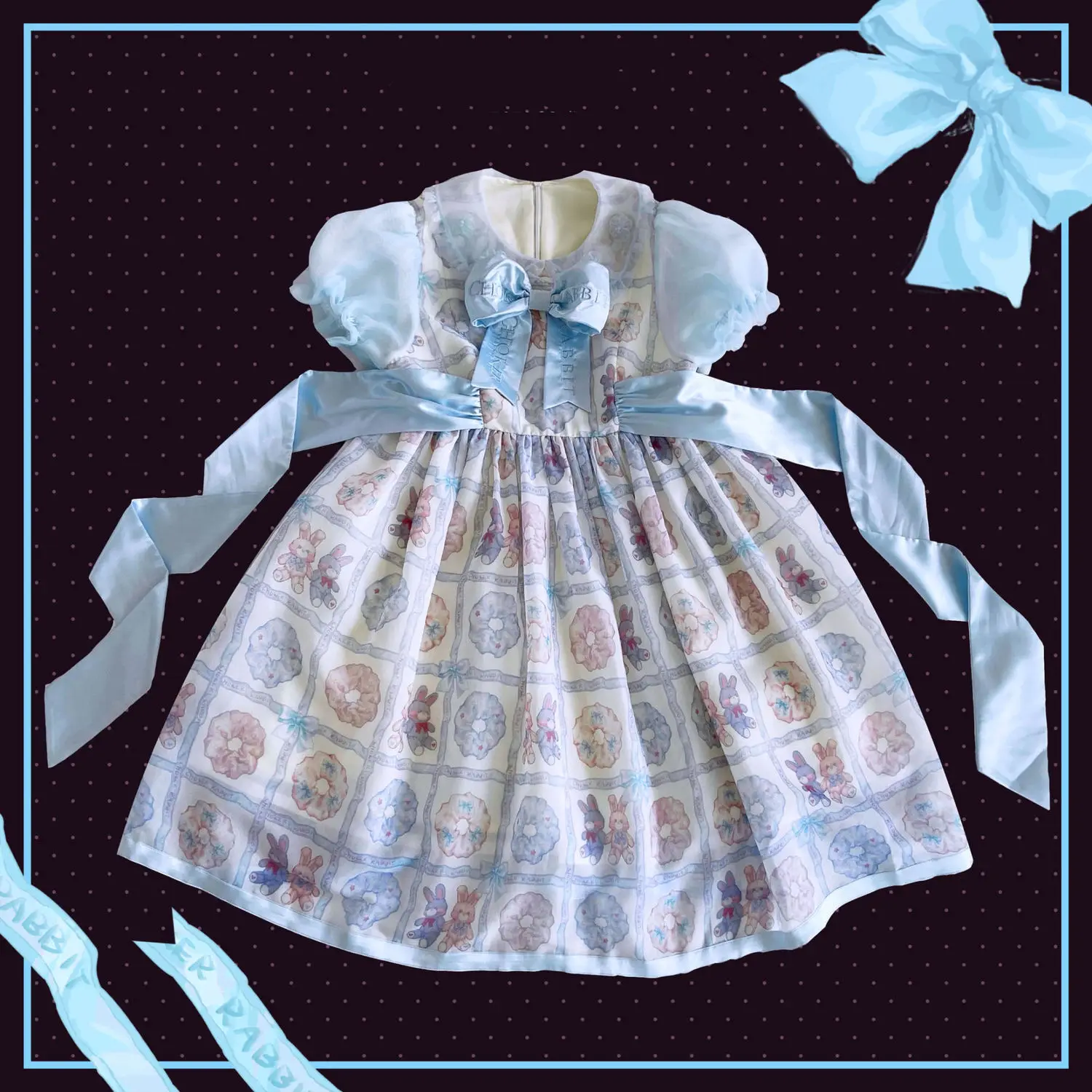 Kawaii Lolita Dress Cute Print Short Sleeve Op Summer Puff Sleeve Lolita Tea Party Japanese Princess Dress
Kawaii Lolita Dress Cute Print Short Sleeve Op Summer Puff Sleeve Lolita Tea Party Japanese Princess Dress