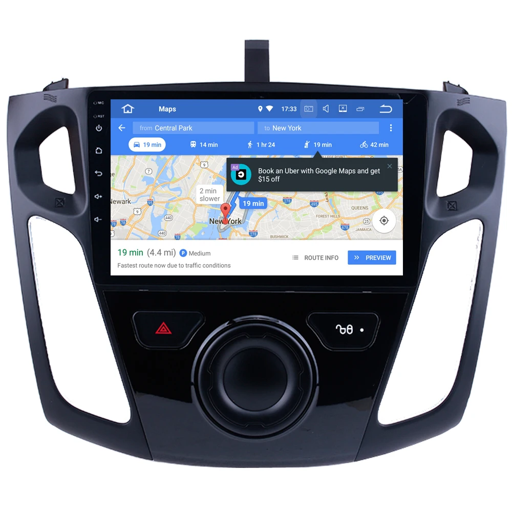Автомобильный мультимедийный плеер для Ford Focus 3 III 2012 2015 Android 10 автозапчасти