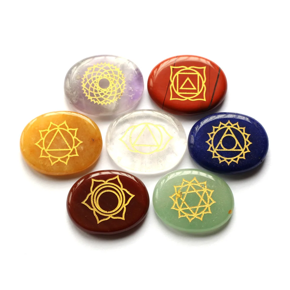 7pcs Natural Cat Eye Stone Beads Fine Chakra Stone Reiki Beads With Engraved Symbol Fit Women Jewerly Necklace Making 27x23mm
7pcs Natural Cat Eye Stone Beads Fine Chakra Stone Reiki Beads With Engraved Symbol Fit Women Jewerly Necklace Making 27x23mm