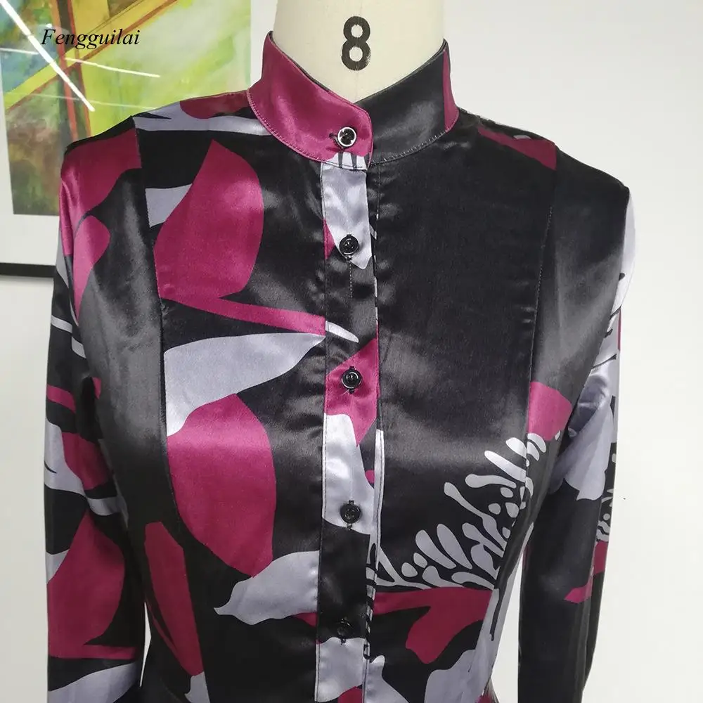 Women Vintage Floral Printed Long Sleeve Autumn Dress Retro Plus Size Office Maxi Vestidos Elegant Ladies Party Long Shirt Dress 
Women Vintage Floral Printed Long Sleeve Autumn Dress Retro Plus Size Office Maxi Vestidos Elegant Ladies Party Long Shirt Dress