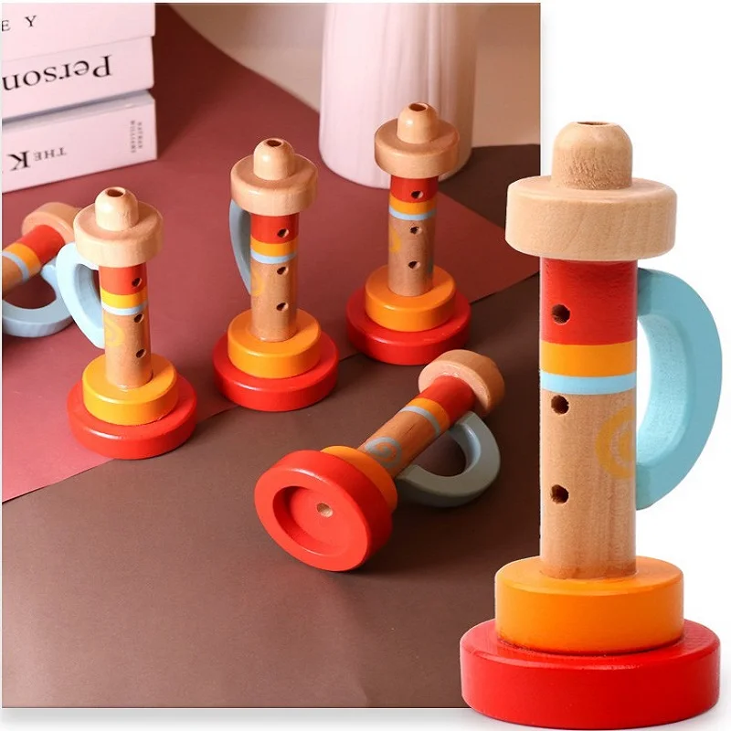 Montessori Toys Educational Wooden Toys for Children Early Learning Wooden children trumpet instrument
Montessori Toys Educational Wooden Toys for Children Early Learning Wooden children trumpet instrument