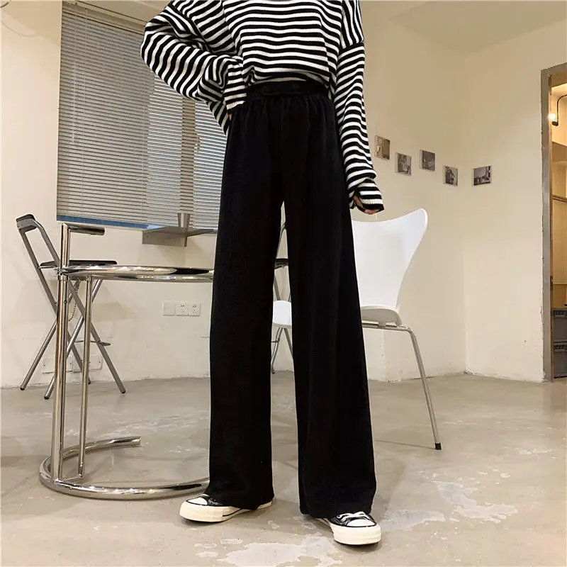Women Pants Pants Women Winter Loose Women High Waist Casual Straight Trousers Women Pantalones De Mujer
Women Pants Pants Women Winter Loose Women High Waist Casual Straight Trousers Women Pantalones De Mujer