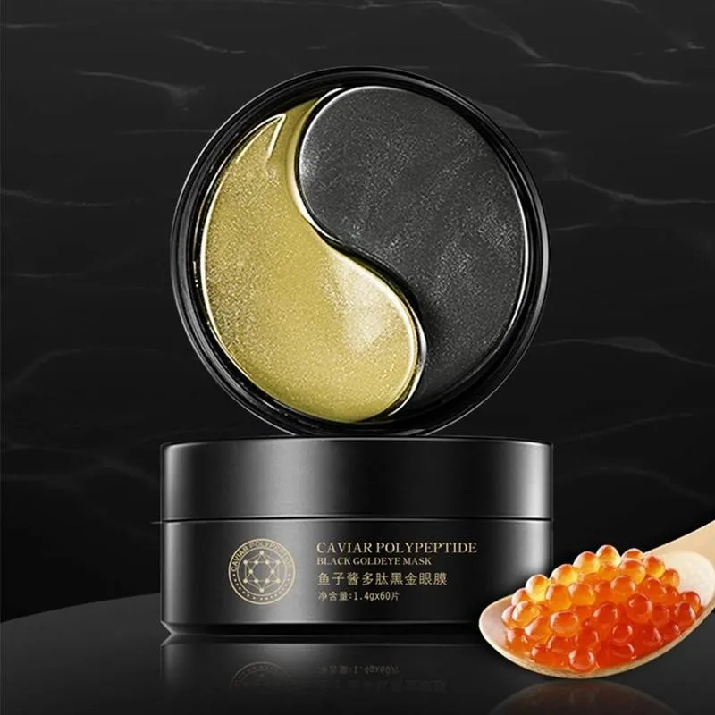 60pcs 2-color Eye Mask Caviar Snake Venom Peptide Eye Patches Under Eye Pad Bags Dark Circles Removal Anti Age Moisturizing Mask
60pcs 2-color Eye Mask Caviar Snake Venom Peptide Eye Patches Under Eye Pad Bags Dark Circles Removal Anti Age Moisturizing Mask