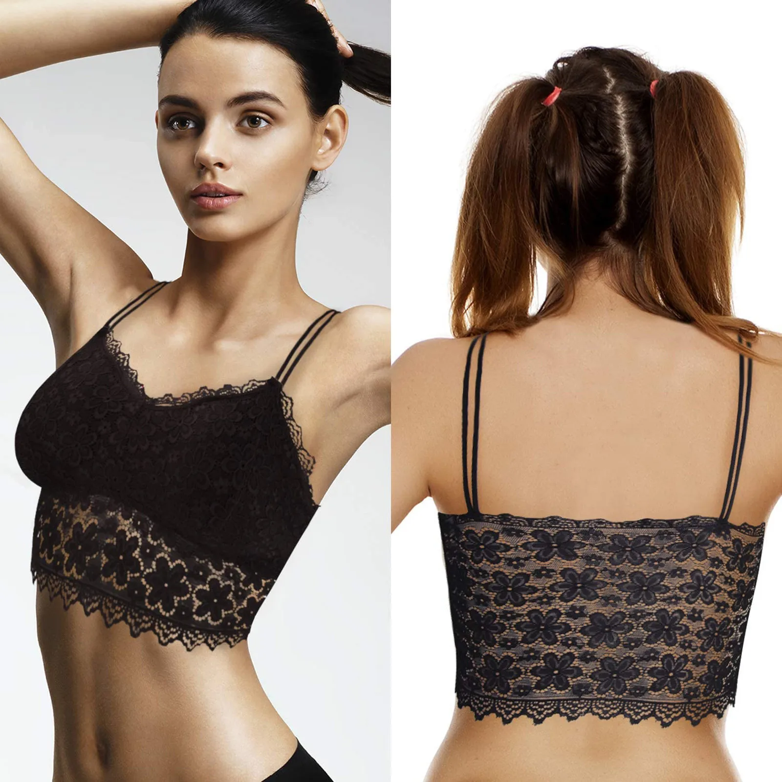 6 Pieces V Neck Bra Seamless Lace Bra Suspender Vest With Chest Mat Sports Bra Sports Bra Brassiere Women Lingerie Intimates
6 Pieces V Neck Bra Seamless Lace Bra Suspender Vest With Chest Mat Sports Bra Sports Bra Brassiere Women Lingerie Intimates