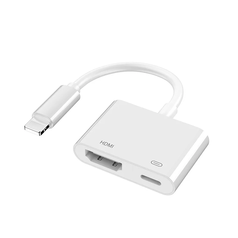 Lightning to HDMI 4K Interface Adapter HD TV/ Projector Converter Adapter for Apple iPhone iPad
Lightning to HDMI 4K Interface Adapter HD TV/ Projector Converter Adapter for Apple iPhone iPad