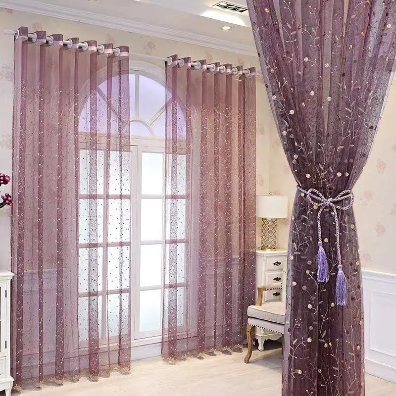 Embroidered Bay window Curtains For living room Sheer Window Screen Tulle Drapes for Kitchen Window Curtain
Embroidered Bay window Curtains For living room Sheer Window Screen Tulle Drapes for Kitchen Window Curtain