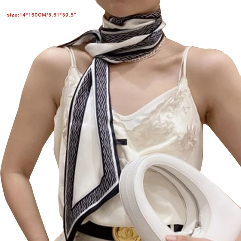 Fashion Impersonate Silk Scarf Neck Hair Tie Band Bag Warp Soft Neckerchief Hijab Headscarf for Women .
Fashion Impersonate Silk Scarf Neck Hair Tie Band Bag Warp Soft Neckerchief Hijab Headscarf for Women .