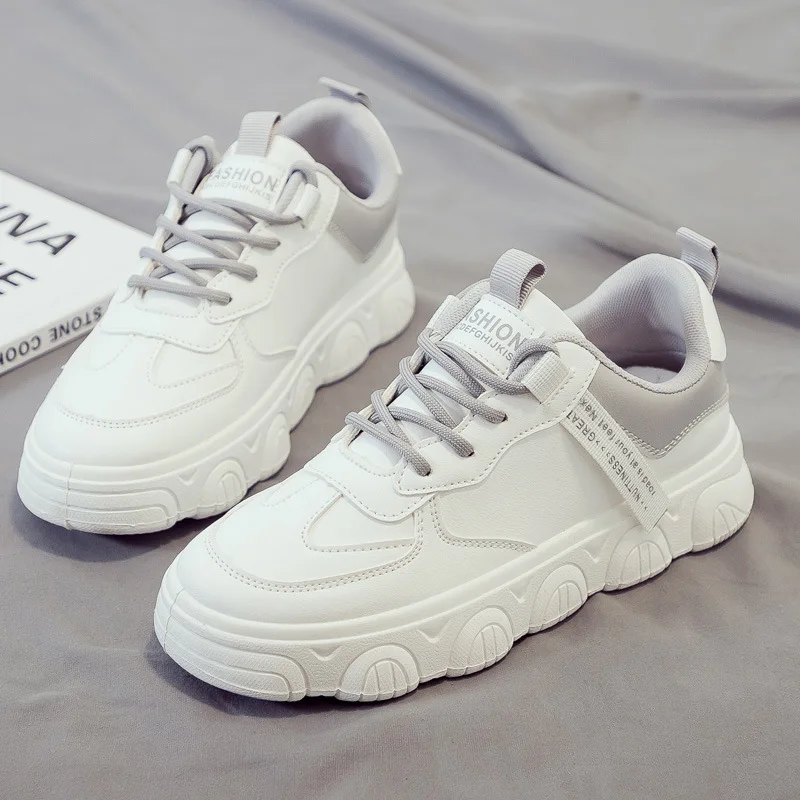Korean Fashion Women's Sneakers Casual Platform Sports Shoes Women Autumn Vulcanized Chunky Sneakers Female Running Shoes
Korean Fashion Women's Sneakers Casual Platform Sports Shoes Women Autumn Vulcanized Chunky Sneakers Female Running Shoes