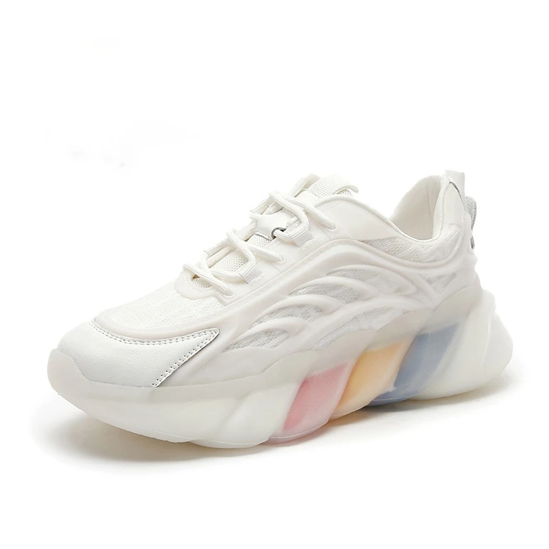 Кроссовки женские, на массивной подошве, из дышащей сетки, радужные, летние, 2021
Кроссовки женские, на массивной подошве, из дышащей сетки, радужные, летние, 2021