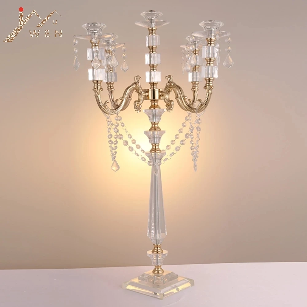 Acrylic Candle Holders Candelabras Crystal Pendants 77 CM/30" Height Marriage Candlestick Wedding Centerpieces Home Decor
Acrylic Candle Holders Candelabras Crystal Pendants 77 CM/30" Height Marriage Candlestick Wedding Centerpieces Home Decor