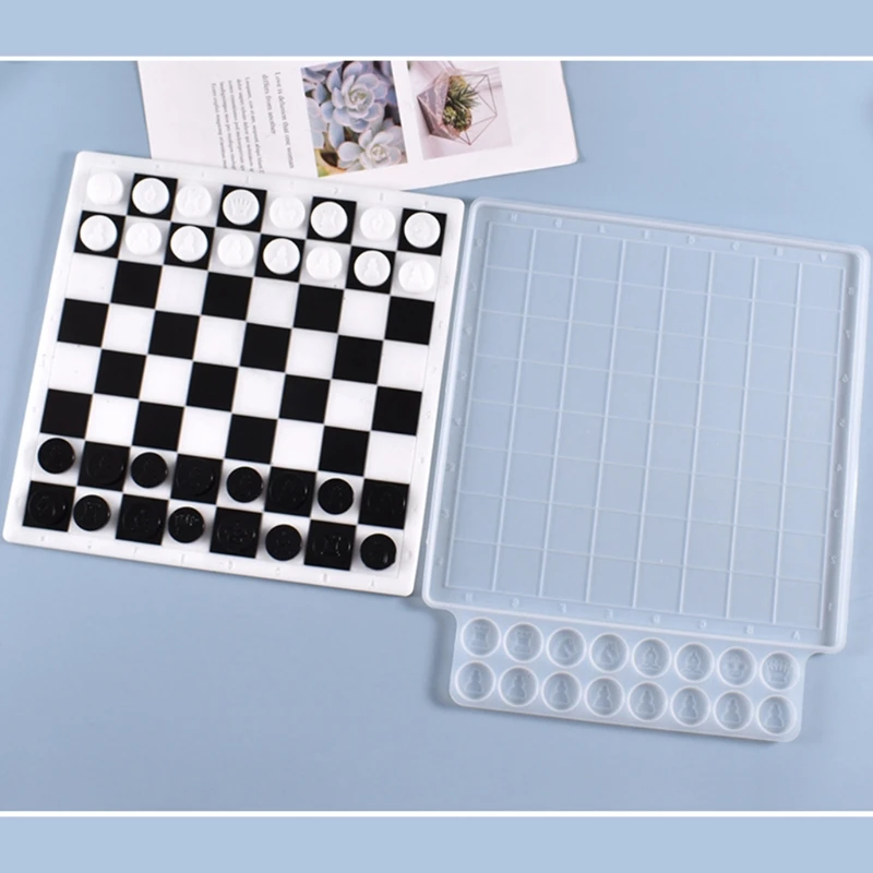 Board Game International Chess Casting Silicone Mould DIY Crafts Making Tool Crystal Epoxy Resin Mold
Board Game International Chess Casting Silicone Mould DIY Crafts Making Tool Crystal Epoxy Resin Mold