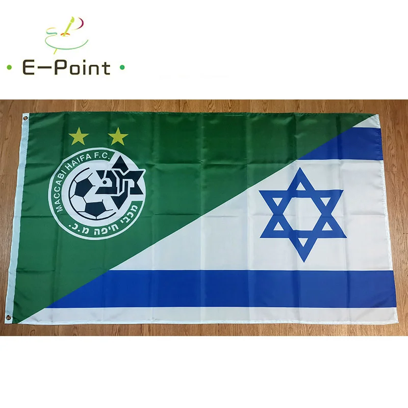 Половина Израиля половина Maccabi Haifa флаг ФК 3 фута * 5 футов (90*150 см) размер рождественские украшения для дома флаг баннер подарки
Половина Израиля половина Maccabi Haifa флаг ФК 3 фута * 5 футов (90*150 см) размер рождественские украшения для дома флаг баннер подарки
