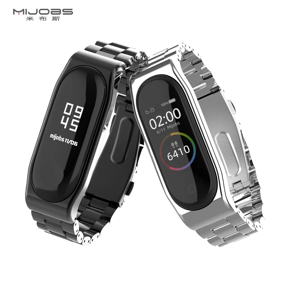 Mijobs Mi band 5 Strap Bracelet for Xiao mi Mi Band 3 / 4 /5 classical Watch Bracelet Metal Stainless Steel Strap
Mijobs Mi band 5 Strap Bracelet for Xiao mi Mi Band 3 / 4 /5 classical Watch Bracelet Metal Stainless Steel Strap
