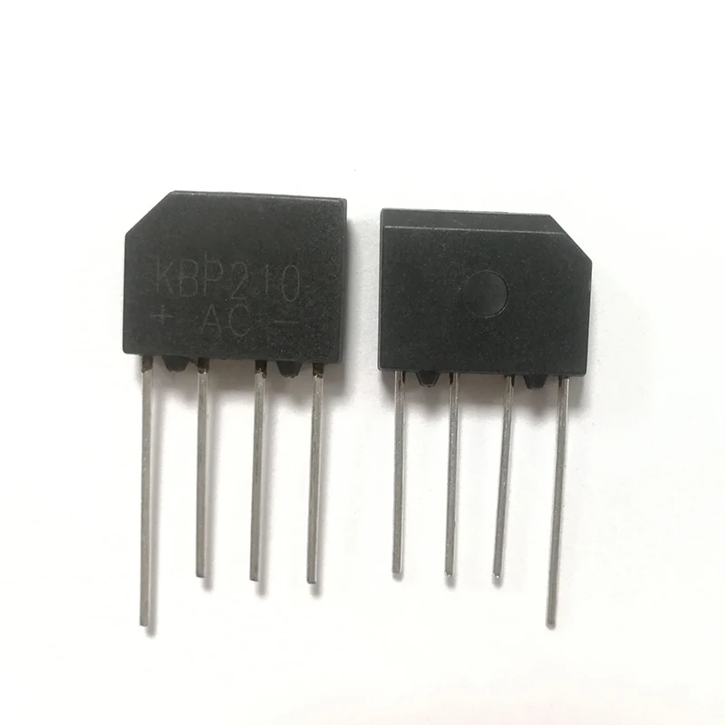 10 шт./лот KBP210 2A 1000V DIP Bridge выпрямитель 4|Аксессуары для аудиосистем| |