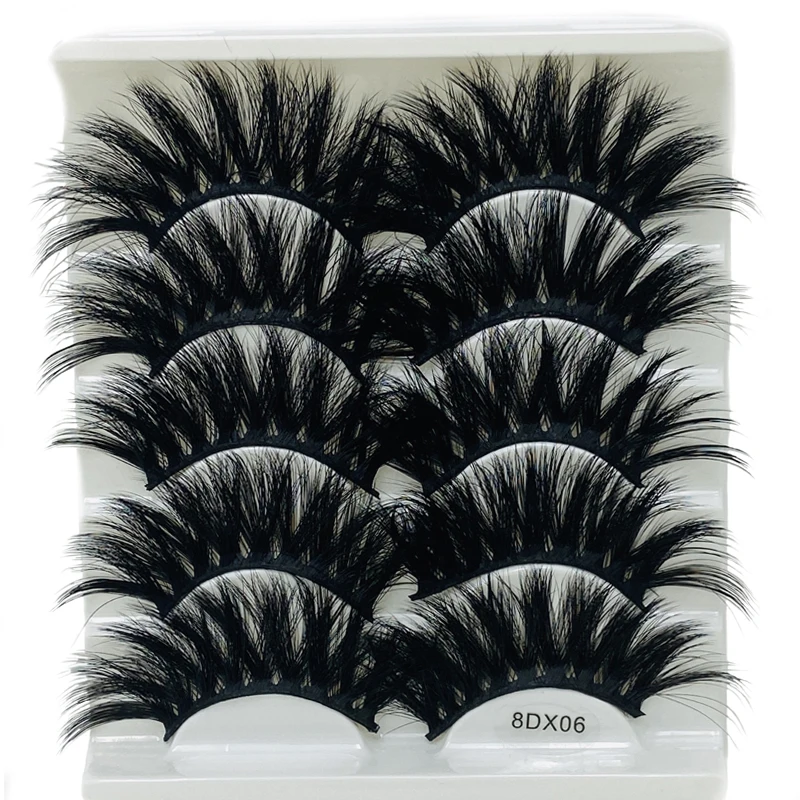 Накладные ресницы из искусственной норки, 5 пар
Накладные ресницы из искусственной норки, 5 пар