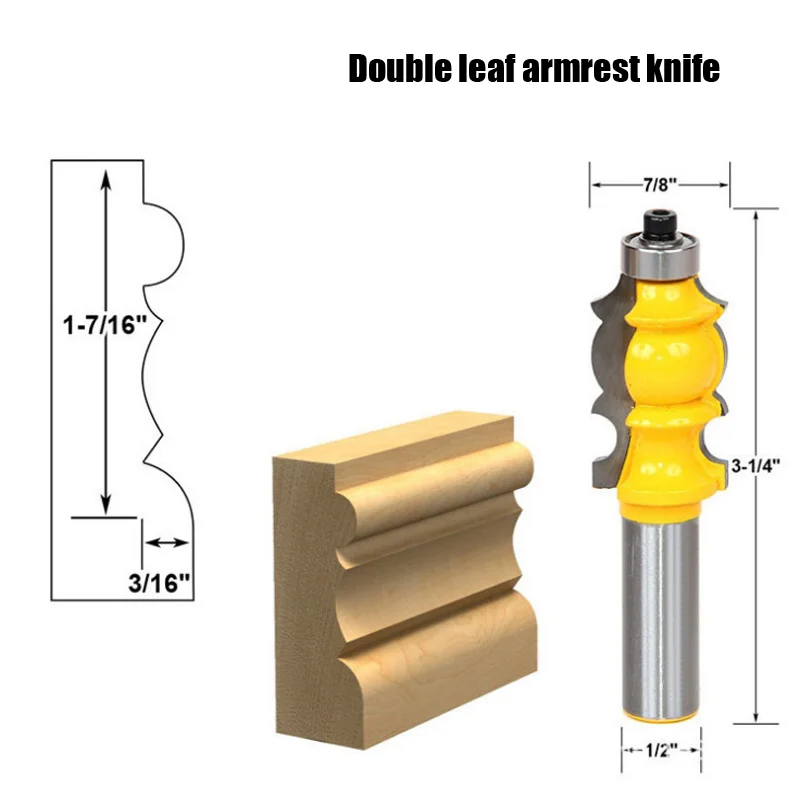 Высокий класс 1 / 2 ручки двустворчатые подлокотник резак гравировальный станок фреза линейный резак резец инструмент фреза Деревообработк... 
Высокий класс 1 / 2 ручки двустворчатые подлокотник резак гравировальный станок фреза линейный резак резец инструмент фреза Деревообработк...