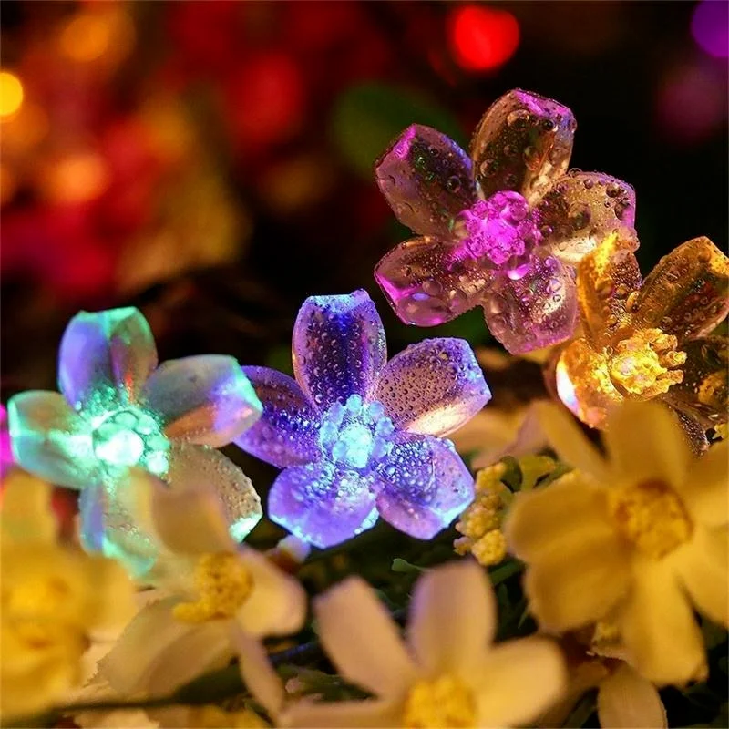 22M/220LED Cherry Flower Led Solar String Light for Home Garden Decoration Outdoor Waterproof Fairy Lights Solar Light Outdoors
22M/220LED Cherry Flower Led Solar String Light for Home Garden Decoration Outdoor Waterproof Fairy Lights Solar Light Outdoors