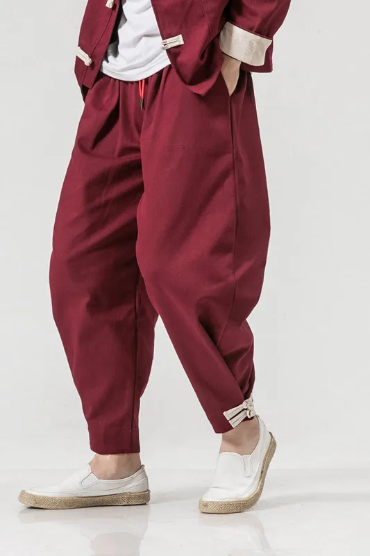 Men Pants 2020 Men Harem pants Mens Hip hop Cross-pants Sweatpants Autumn Male Joggers Chinese Traditional Harajuku Trousers
Men Pants 2020 Men Harem pants Mens Hip hop Cross-pants Sweatpants Autumn Male Joggers Chinese Traditional Harajuku Trousers