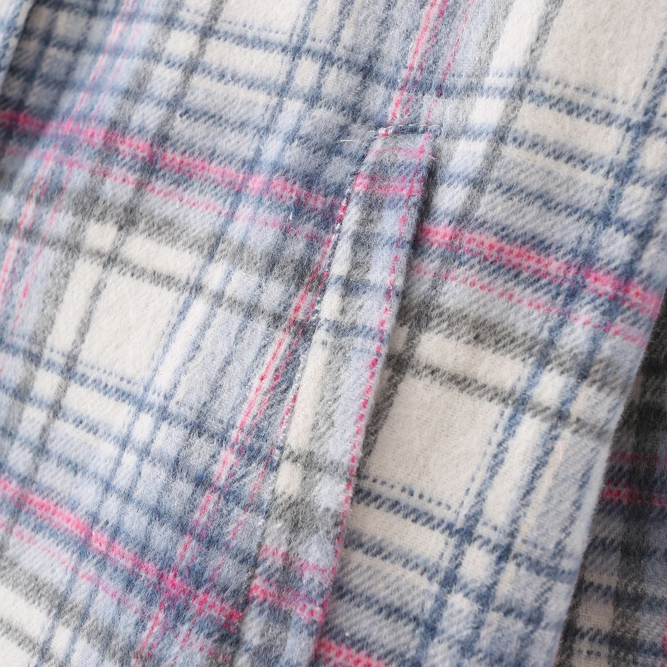Vintage Woolen Plaid Women Shirt Coat Autumn Winter Thick Tweed Jacket Coat 2021 Casual Basic Double Pockets Single Breasted Top
Vintage Woolen Plaid Women Shirt Coat Autumn Winter Thick Tweed Jacket Coat 2021 Casual Basic Double Pockets Single Breasted Top