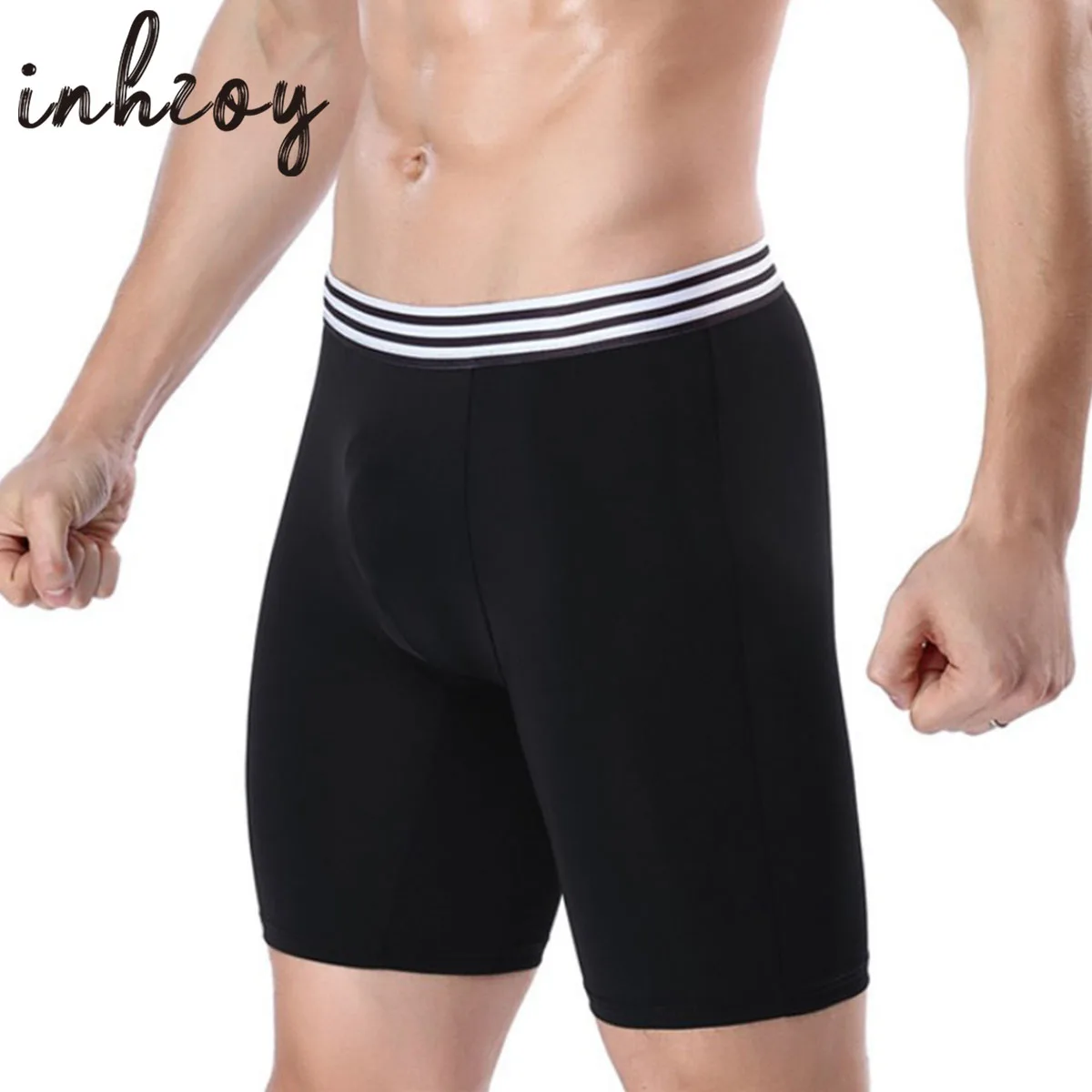 Mens Compression Running Shorts Lingerie Tight Sports Boxer Briefs Underwear Breathable Comfortable
Mens Compression Running Shorts Lingerie Tight Sports Boxer Briefs Underwear Breathable Comfortable
