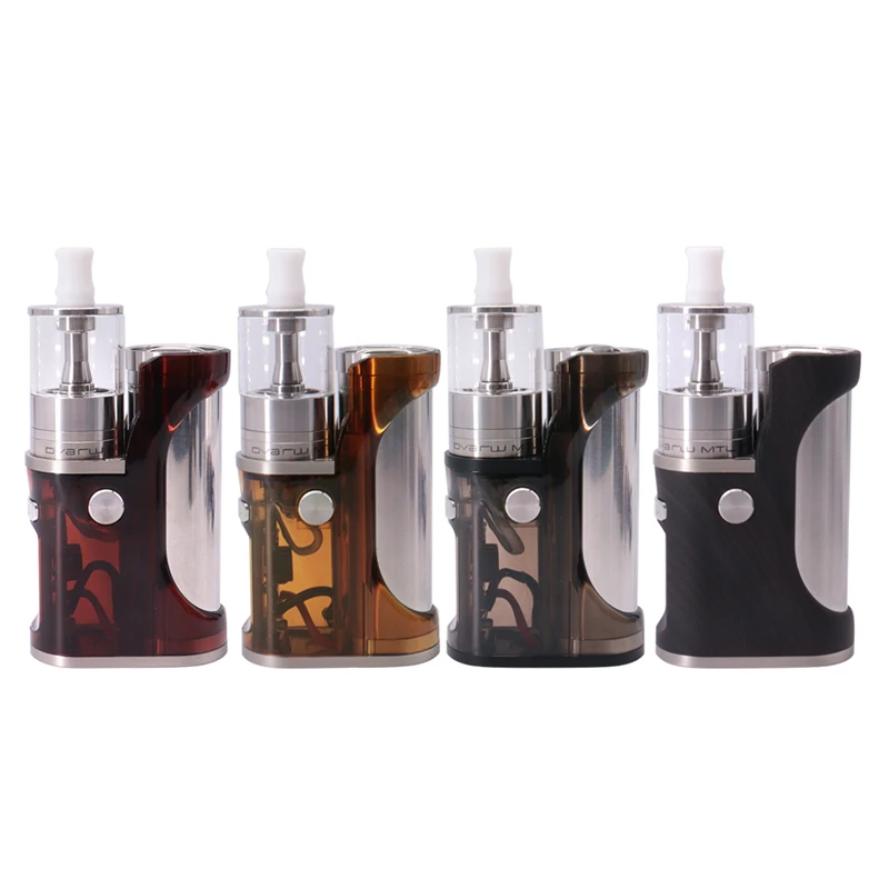 

Hippovape B'adapt Pro 100W TC Box Mod With Dvarw MTL FL RTA Starter Kit 0.69 Inch LCD Screen For 18650/20700/21700 Battery Mods