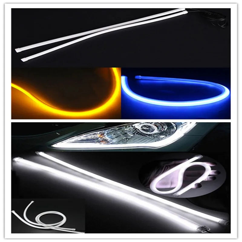 1pc Flexible DRL 45cm LED Daytime Running Light Soft Tube Guide Angle Eyes LED Strip Auto Lamp For Car Headlight Assembly
1pc Flexible DRL 45cm LED Daytime Running Light Soft Tube Guide Angle Eyes LED Strip Auto Lamp For Car Headlight Assembly