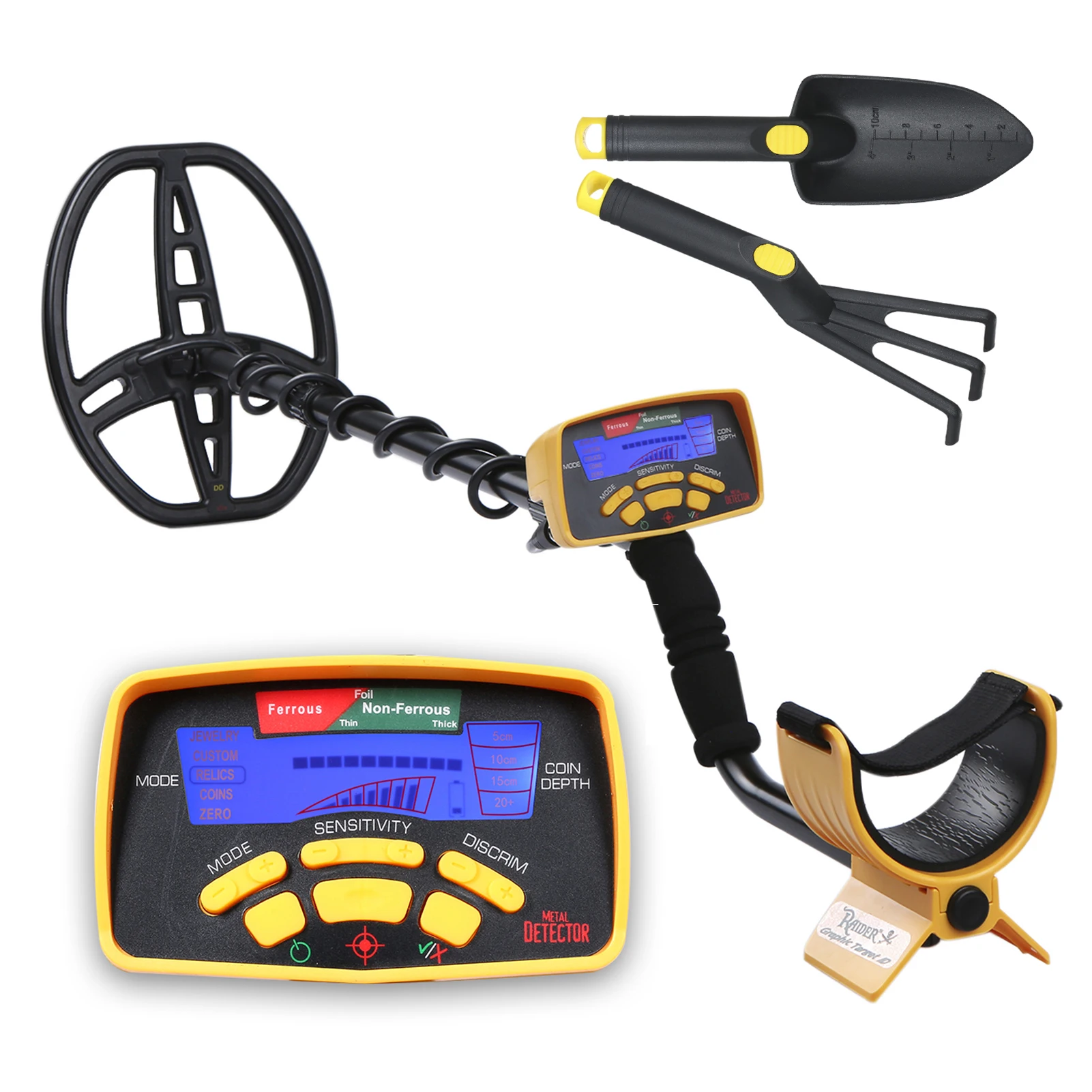 Металлический детектор подземных металлических Finder индуктор G-старый Охотник за сокровищами Seeker с ЖК-дисплей Дисплей регулировки звука 5 по... 
Металлический детектор подземных металлических Finder индуктор G-старый Охотник за сокровищами Seeker с ЖК-дисплей Дисплей регулировки звука 5 по...