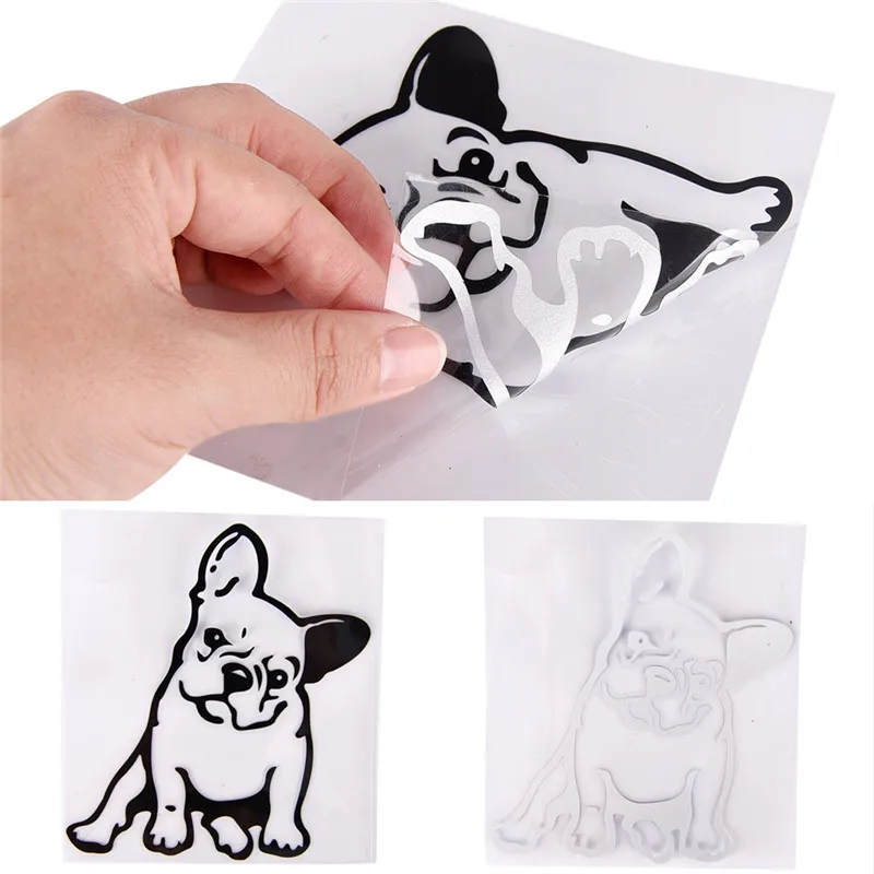 Bulldog Dog Car Sticker PET Car sticker and Decals Weatherproof Auto Styling Cartoon Car Stickers Car-styling 12cm*13cm
Bulldog Dog Car Sticker PET Car sticker and Decals Weatherproof Auto Styling Cartoon Car Stickers Car-styling 12cm*13cm