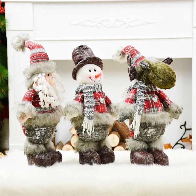 Christmas Gifts Plush Toy Doll New Santa Claus Reindeer Doll Christmas Tree Pendant Merry Christmas Home Decor Corridor Decor
Christmas Gifts Plush Toy Doll New Santa Claus Reindeer Doll Christmas Tree Pendant Merry Christmas Home Decor Corridor Decor