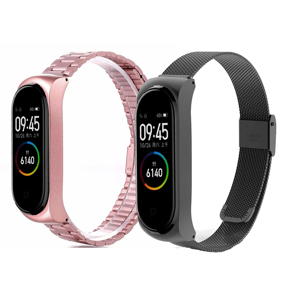 Ремешок для Xiaomi Mi band 5/6/3/4, металлический браслет из нержавеющей стали
Ремешок для Xiaomi Mi band 5/6/3/4, металлический браслет из нержавеющей стали