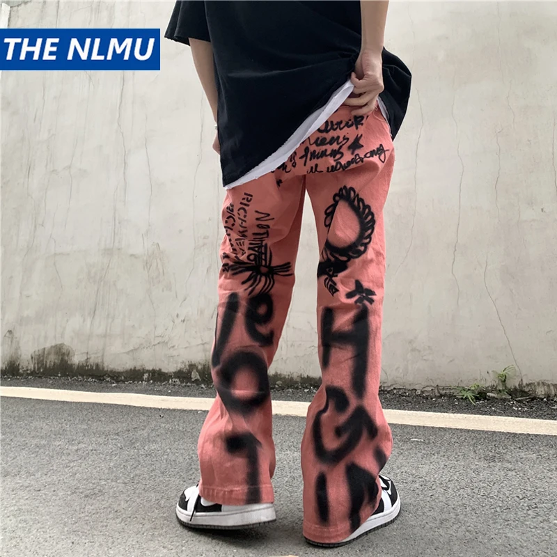 Прямые брюки в стиле Харадзюку С граффити, джоггеры, уличная одежда 2021, мужские повседневные тренировочные джинсовые брюки в стиле хип-хоп, ...
Прямые брюки в стиле Харадзюку С граффити, джоггеры, уличная одежда 2021, мужские повседневные тренировочные джинсовые брюки в стиле хип-хоп, ...