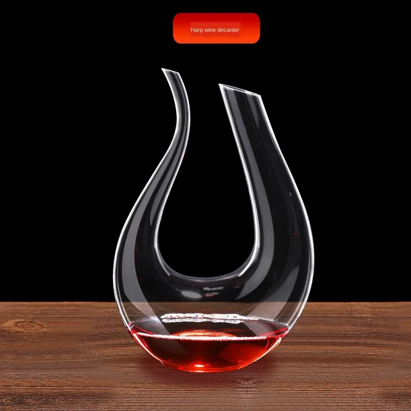 High quality flat bottom red wine decanter handmade crystal pourer advanced water bottle thickened wall CY53005
High quality flat bottom red wine decanter handmade crystal pourer advanced water bottle thickened wall CY53005