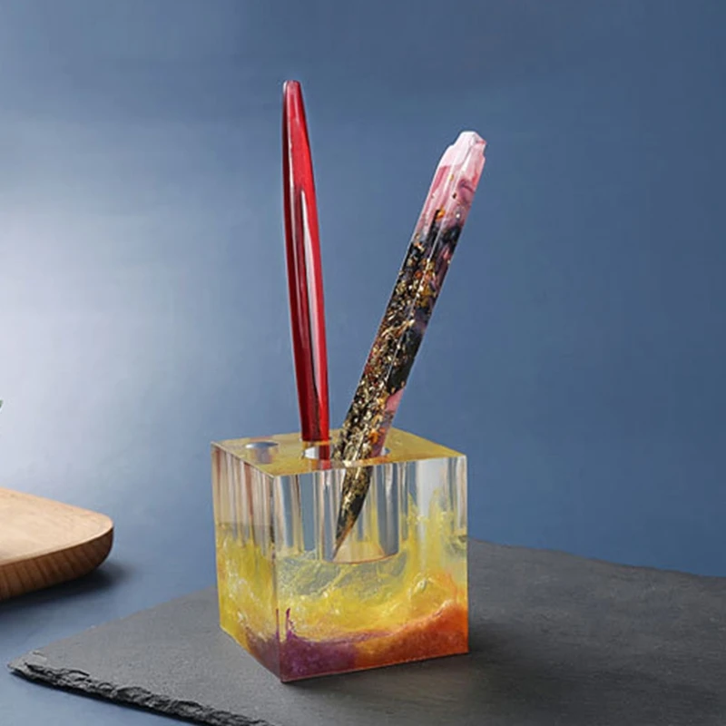 Ballpoint Pen Holder Epoxy Resin Molds Plant Flower Pot Casting Silicone Mould DIY Crafts Decoration Jewelry Making Tools 
Ballpoint Pen Holder Epoxy Resin Molds Plant Flower Pot Casting Silicone Mould DIY Crafts Decoration Jewelry Making Tools