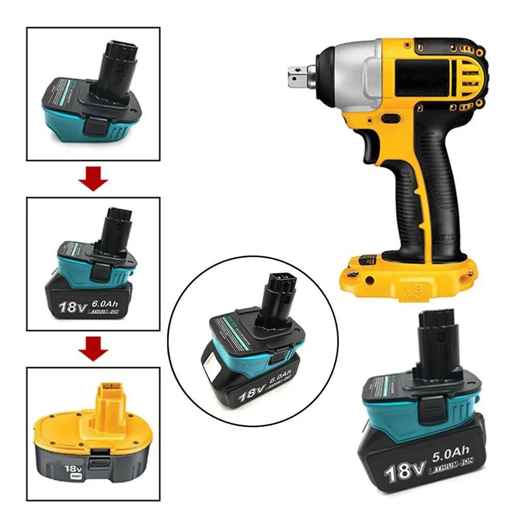 Преобразователь аккумулятора для BL 18 в, преобразователь в Dewalt 18 в, адаптер для электроинструмента, преобразователь тока
Преобразователь аккумулятора для BL 18 в, преобразователь в Dewalt 18 в, адаптер для электроинструмента, преобразователь тока