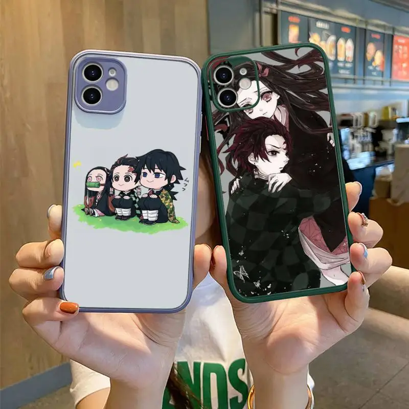 Demon Slayer 0356 Phone Case For iPhone 13 12 11 Mini Pro XR XS Max 7 8 Plus X Matte transparent Back Cover
Demon Slayer 0356 Phone Case For iPhone 13 12 11 Mini Pro XR XS Max 7 8 Plus X Matte transparent Back Cover