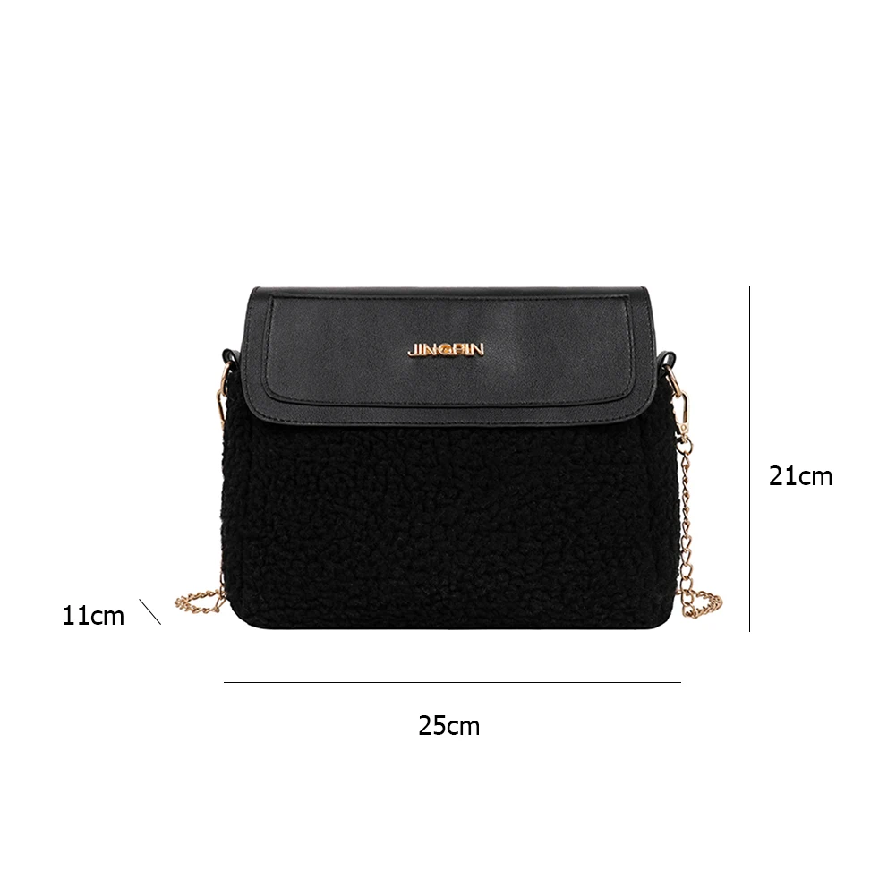 Fashion Splicing PU Leather Crossbody Bags Woolen Women Autumn Shoulder Messenger Bag Portable Large Capacity Totes Handbag 2021 
Fashion Splicing PU Leather Crossbody Bags Woolen Women Autumn Shoulder Messenger Bag Portable Large Capacity Totes Handbag 2021