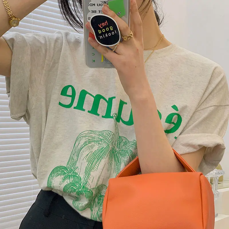 Women's T Shirts Oversized T Shirt Harajuku Shirt Summer Women T-Shirt Streetwear Top Female Korean version Loose vintage cotton
Women's T Shirts Oversized T Shirt Harajuku Shirt Summer Women T-Shirt Streetwear Top Female Korean version Loose vintage cotton