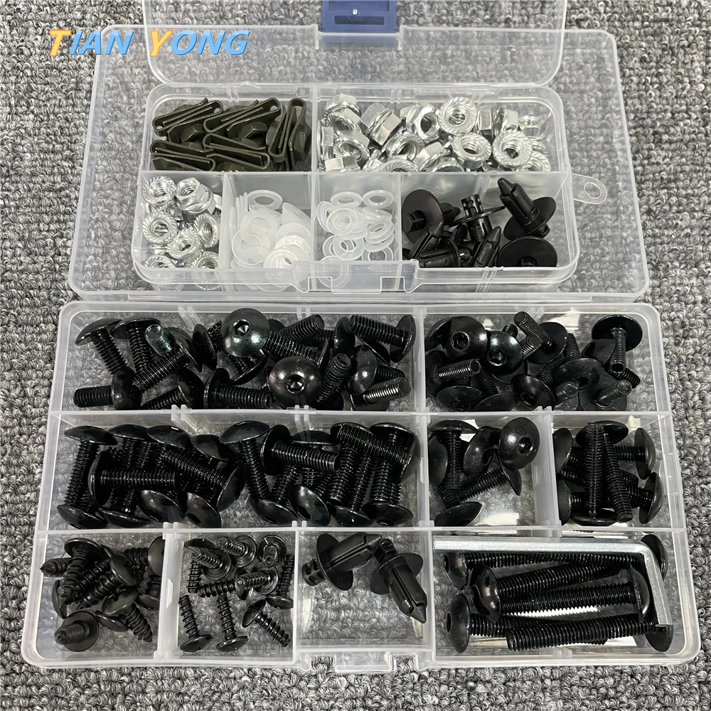 Sportbike Fairing Bolts Screw Compatible For KAWASAKI Z900 Z650 M6 Motorcycle Body Bolts Kit
Sportbike Fairing Bolts Screw Compatible For KAWASAKI Z900 Z650 M6 Motorcycle Body Bolts Kit