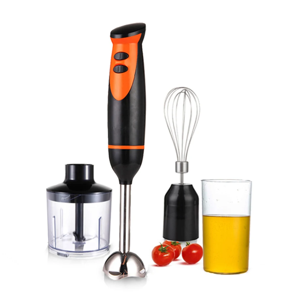 Hand Blender 4-in-1 Hand Stick Blender Stainless Steel 500ml Mixing Beaker 330ml Food Processor Whisk Attachment Smoothies
Hand Blender 4-in-1 Hand Stick Blender Stainless Steel 500ml Mixing Beaker 330ml Food Processor Whisk Attachment Smoothies