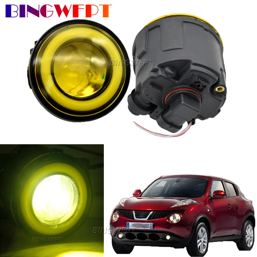 2PCS High Quality LED Fog Light + Angel eye For Nissan Juke Hatchback 2010-2014 Car H11 Front Bumper Fog Lamp Daytime
2PCS High Quality LED Fog Light + Angel eye For Nissan Juke Hatchback 2010-2014 Car H11 Front Bumper Fog Lamp Daytime