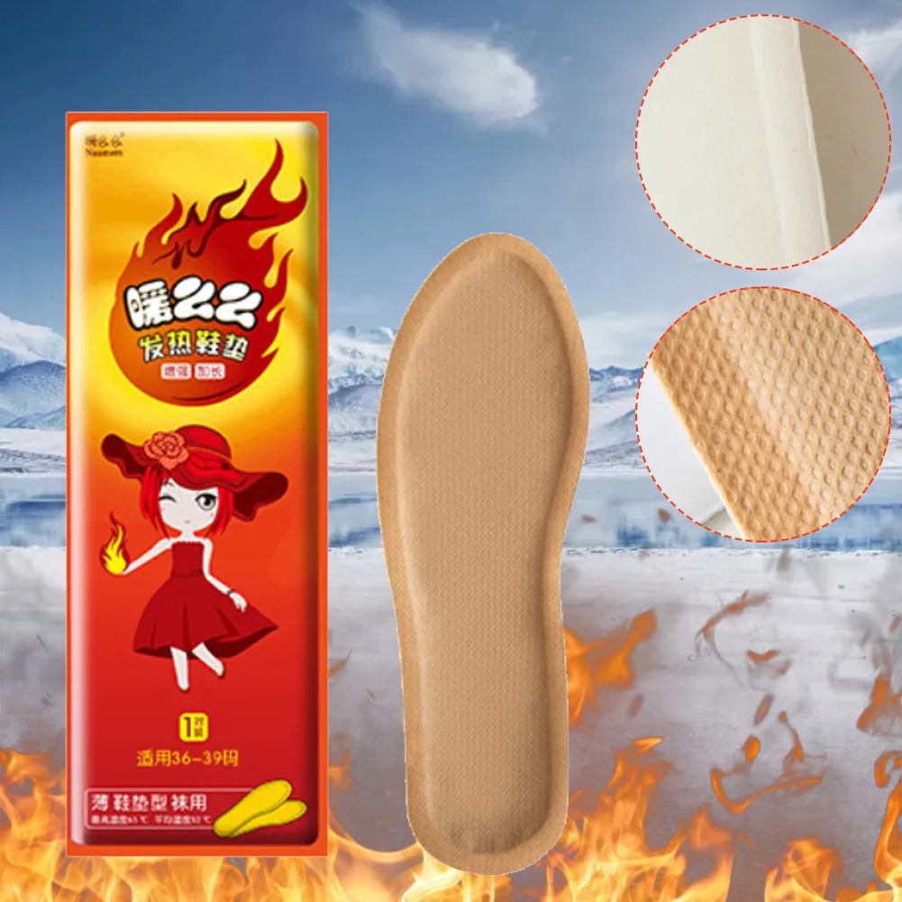 1 Pair Disposable Heated Insoles 12-Hour Self-Heating Breathable Foot Warmer Long Lasting Heating Shoes Pads for Men Women
1 Pair Disposable Heated Insoles 12-Hour Self-Heating Breathable Foot Warmer Long Lasting Heating Shoes Pads for Men Women