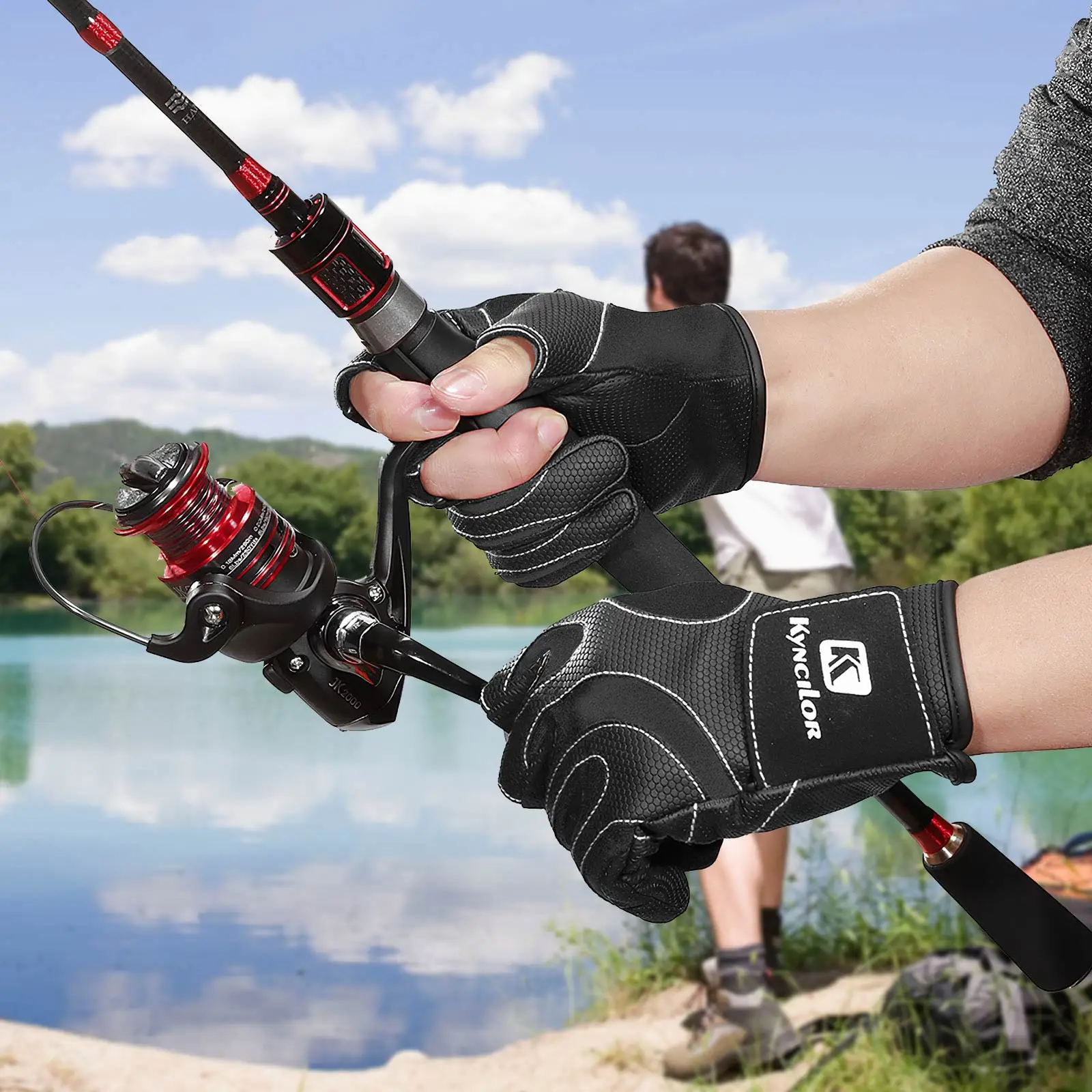 1Pair Outdoor Winter Fishing Gloves Exposed Three-Finger Touch Screen Non-Slip Waterproof Wrist Elastic Warm Fishing Gloves
1Pair Outdoor Winter Fishing Gloves Exposed Three-Finger Touch Screen Non-Slip Waterproof Wrist Elastic Warm Fishing Gloves