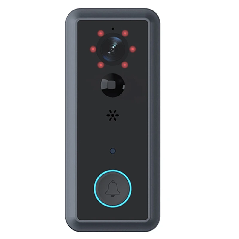 Video Doorbell Camera WiFi Rechargeable Battery Powered Doorbell Camera with Wireless Chime Motion Detection NightVision
Video Doorbell Camera WiFi Rechargeable Battery Powered Doorbell Camera with Wireless Chime Motion Detection NightVision