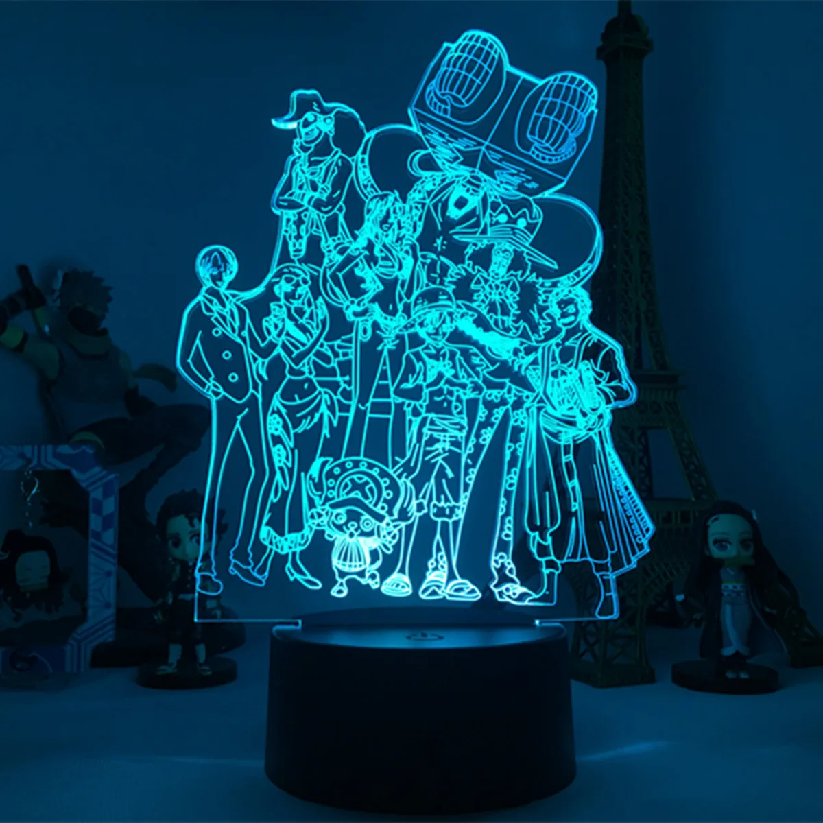 One Piece Group Led Night Light for Kids Bedroom Decor Japanese Anime One Piece Team 3d Lamp Gift Cool Bedside Table Lamp
One Piece Group Led Night Light for Kids Bedroom Decor Japanese Anime One Piece Team 3d Lamp Gift Cool Bedside Table Lamp