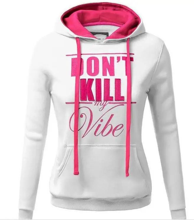 chic women hoodies sweatshirts ladies autumn winter festivals classics comfort fall clothing don't kill sweat shirts hoodies
chic women hoodies sweatshirts ladies autumn winter festivals classics comfort fall clothing don't kill sweat shirts hoodies