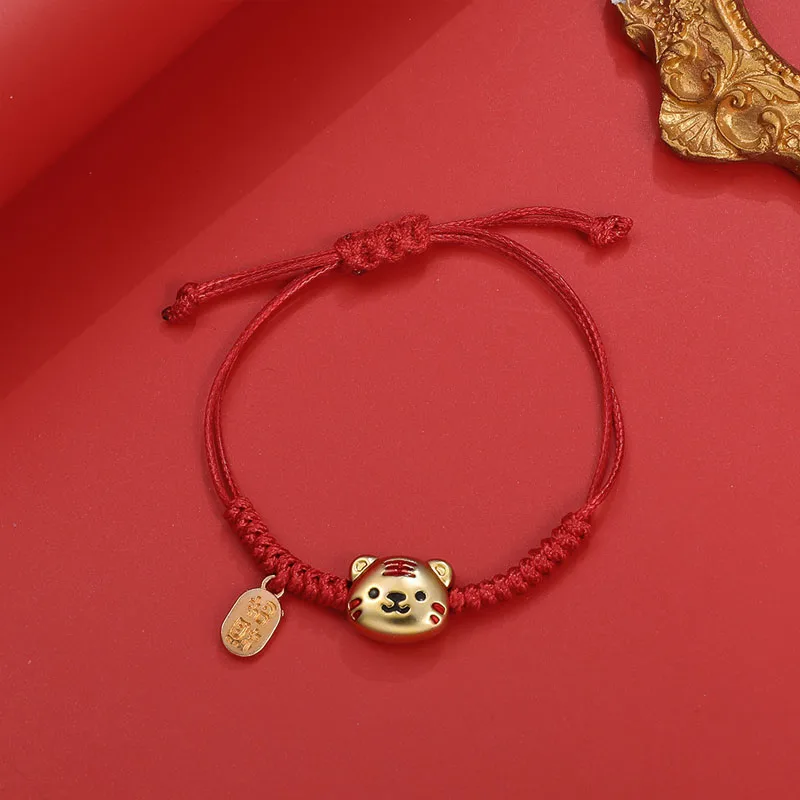 Red Rope Bracelet Zodiac Tiger Bracelets For Women Birthday Lucky Wish Jewelry Bangle Girl New Year Christmas Ornament Xmas Gift
Red Rope Bracelet Zodiac Tiger Bracelets For Women Birthday Lucky Wish Jewelry Bangle Girl New Year Christmas Ornament Xmas Gift