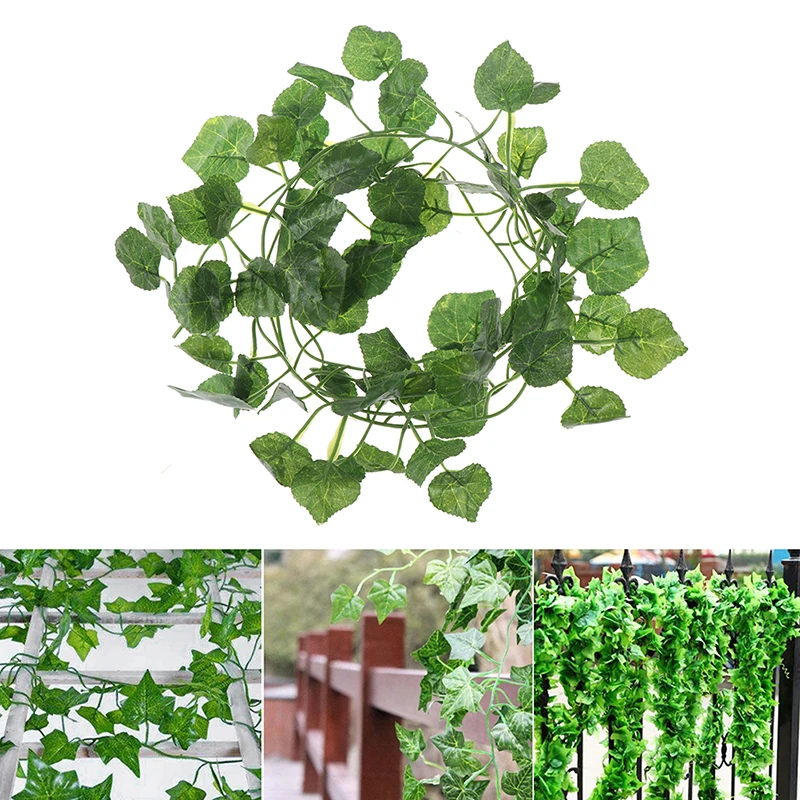 2.4M Artficial Vine Silk Ivy Green Plants Fake Leaf Plants Hanging Decoration Rattan Liana Wall Leaves
2.4M Artficial Vine Silk Ivy Green Plants Fake Leaf Plants Hanging Decoration Rattan Liana Wall Leaves