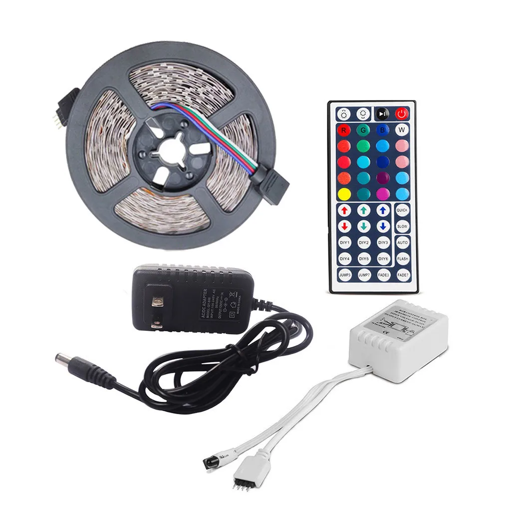 Светодиодная лента RGB SMD 3528 300 5 метров водонепроницаемая | Лампы и освещение